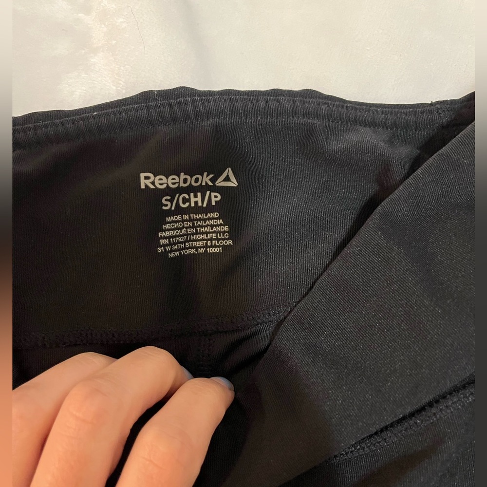 black Rebook leggings size Small